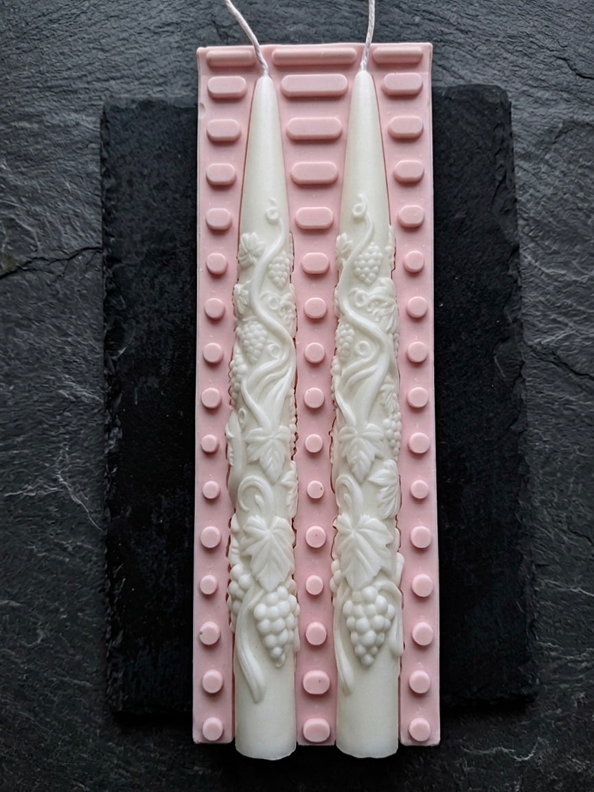 Grapevine Taper Candle Mold | Made in USA