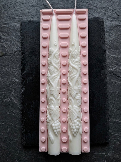 Grapevine Taper Candle Mold | Made in USA