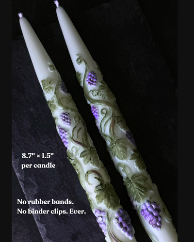 Grapevine Taper Candle Mold | Made in USA
