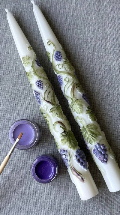 Grapevine Taper Candle Mold | Made in USA