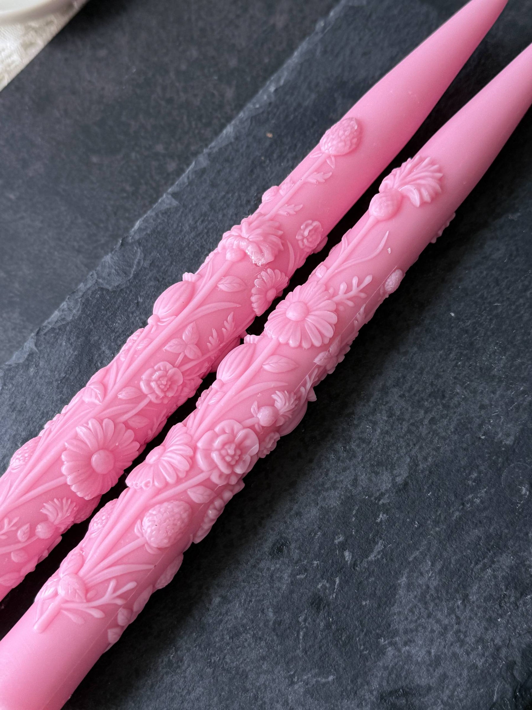 Wildflower Taper Candle Mold